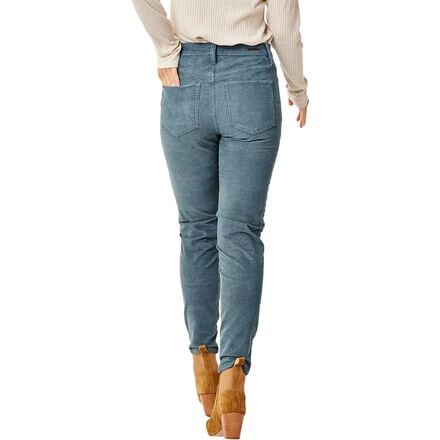 Вельветовые брюки скинни Skyler женские Carve Designs, светло-голубой