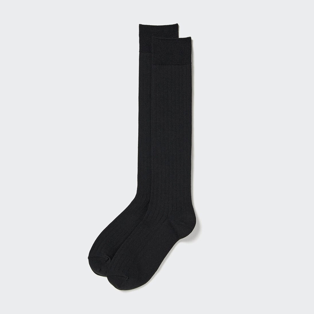 

Высокие носки Uniqlo HEATTECH женские, черный