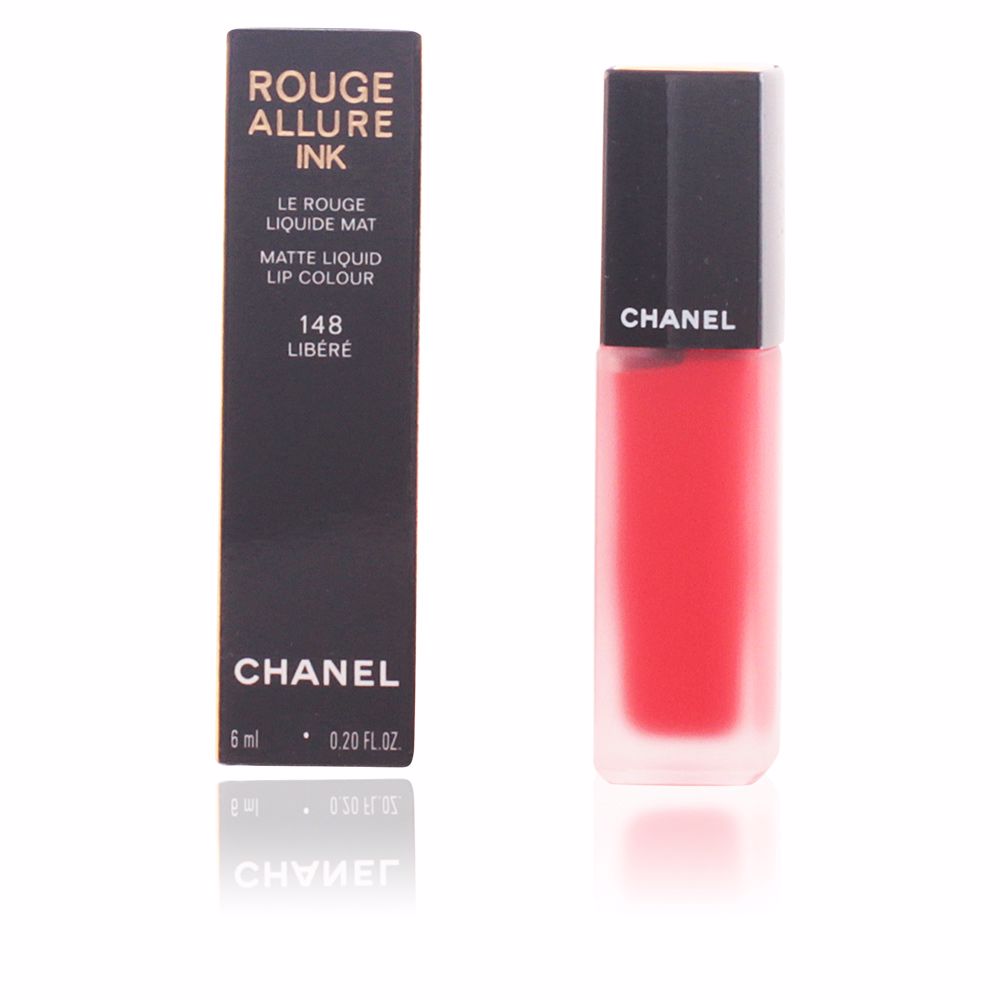 Губная помада Rouge allure ink le rouge liquide mat Chanel, 6 ml, 148-libéré