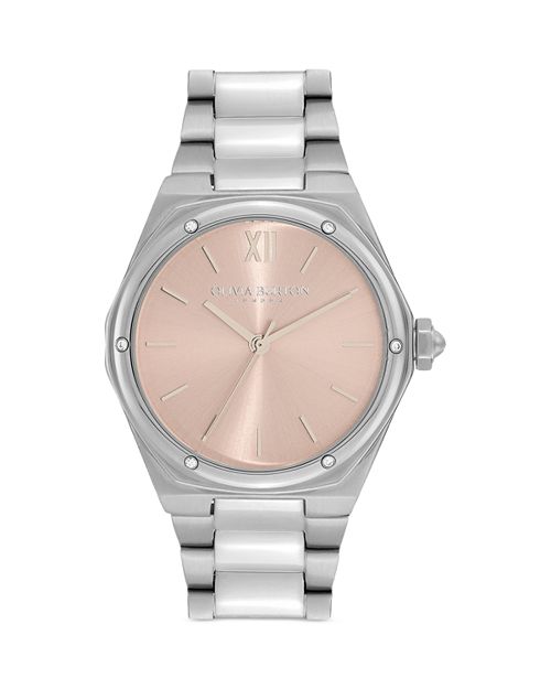 Шестигранные часы, 33 мм Olivia Burton, цвет Pink