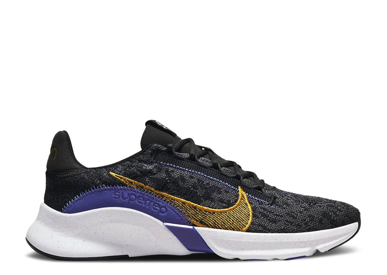 

Кроссовки Nike Wmns Superrep Go 3 Next Nature Flyknit 'Black Yellow Ochre', черный