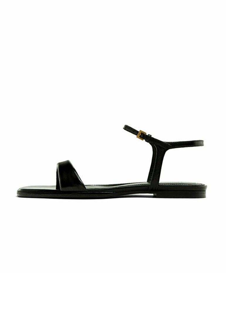

Сандалии с ремешком FINISH Massimo Dutti, цвет black