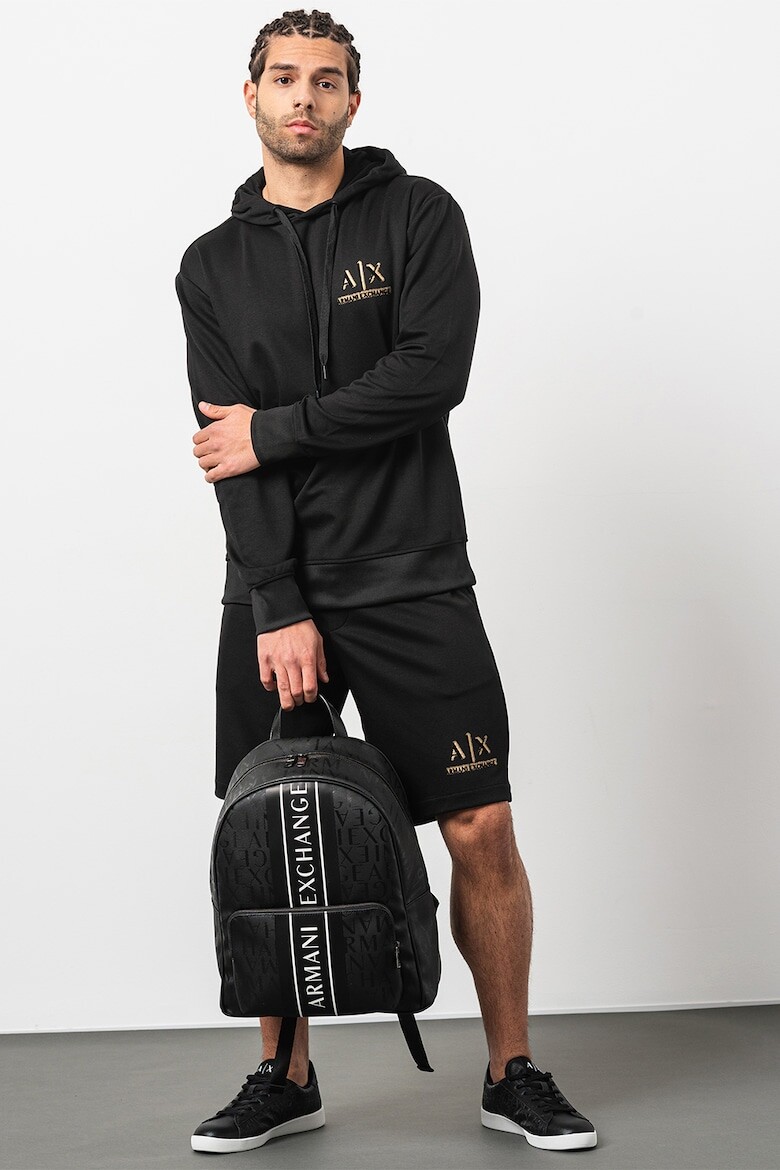 

Толстовка с логотипом Armani Exchange, черный