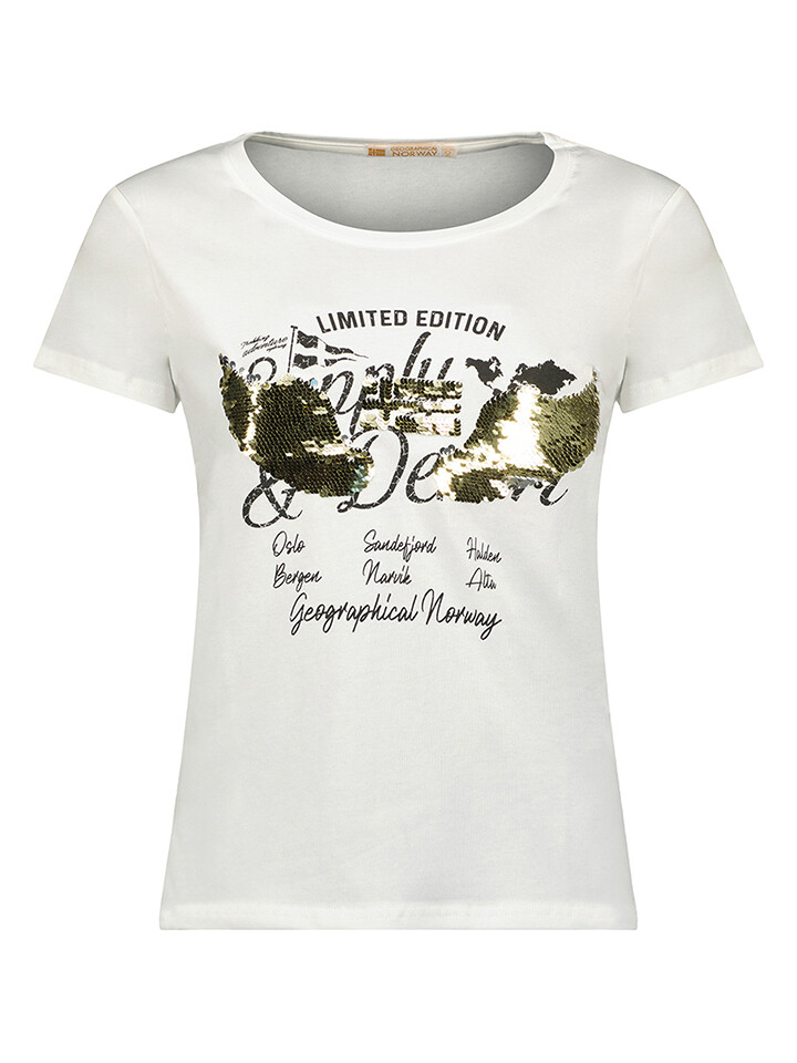 

Футболка Geographical Norway Jaristide, белый