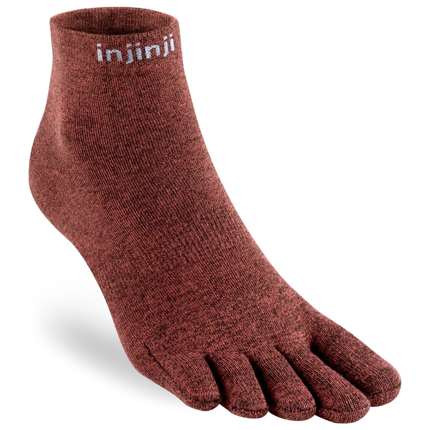 

Многофункциональные носки Injinji Liner Mini-Crew, цвет Rustic