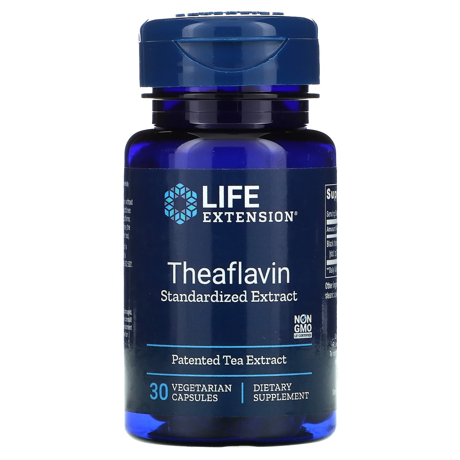 

Стандартизированный экстракт теафлавина, 30 вегетарианских капсул, Life Extension