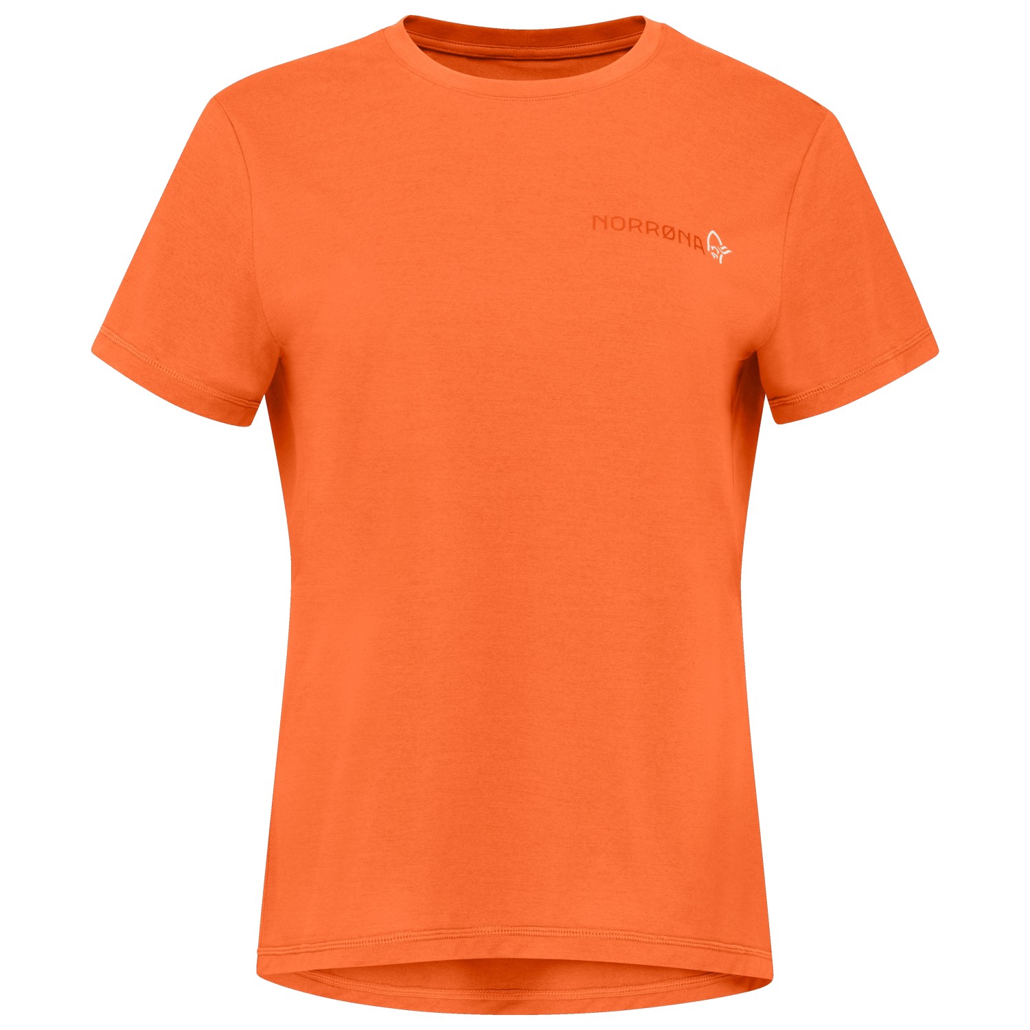 Функциональная рубашка Norrøna Women's Femund Tech T Shirt, цвет Orange Alert
