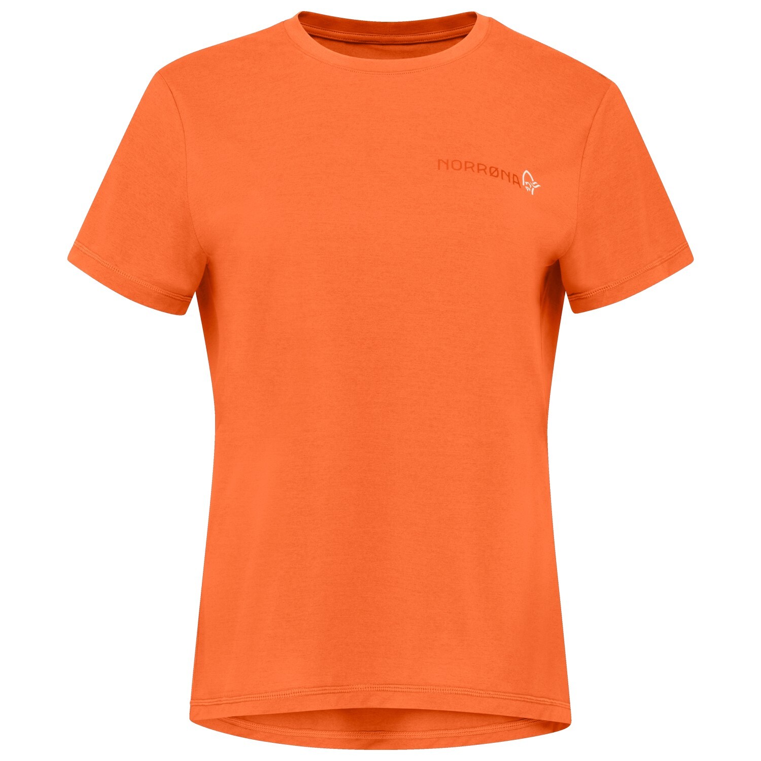 Функциональная рубашка Norrøna Women's Femund Tech T Shirt, цвет Orange Alert