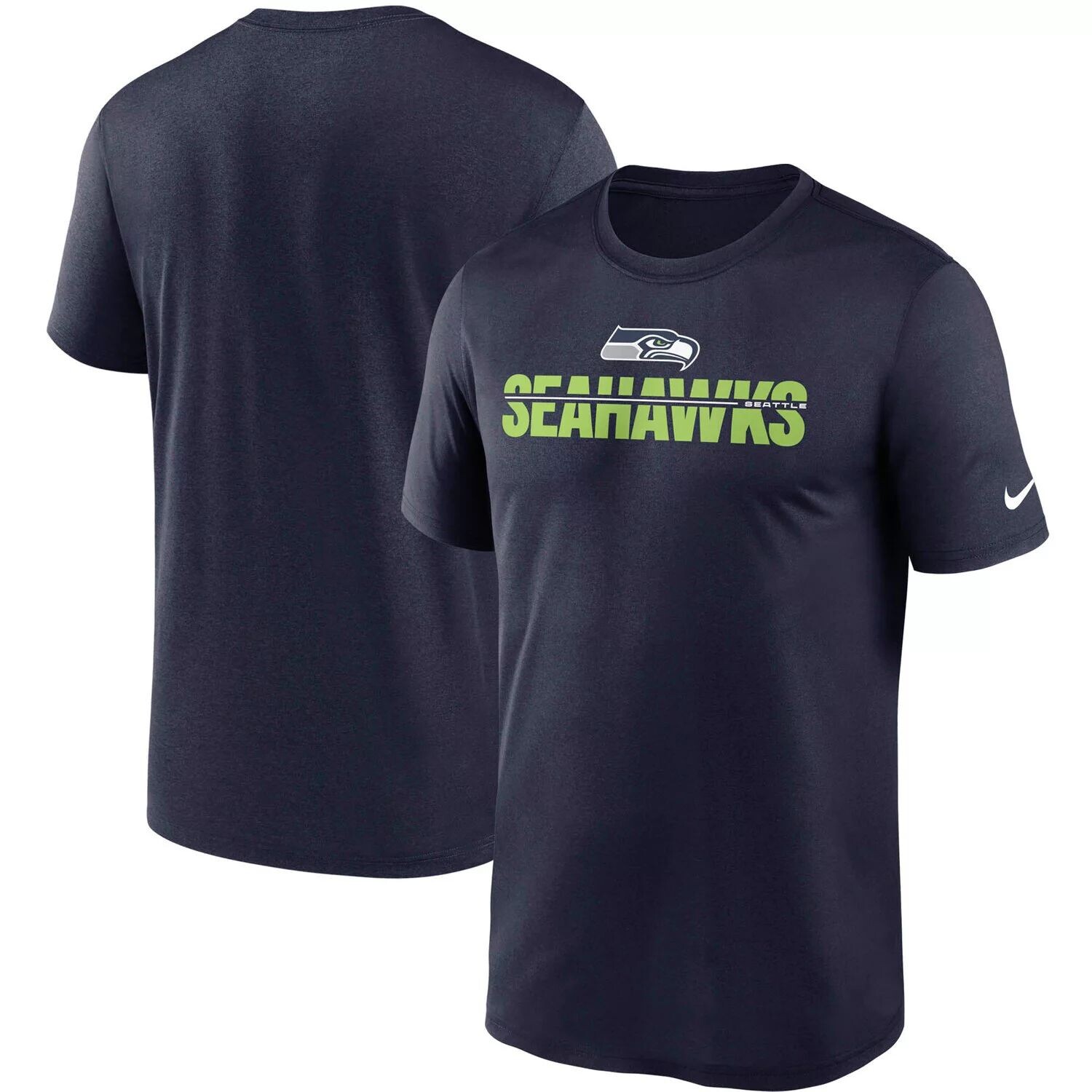 

Мужская темно-синяя футболка Seattle Seahawks Legend Microtype Performance Nike