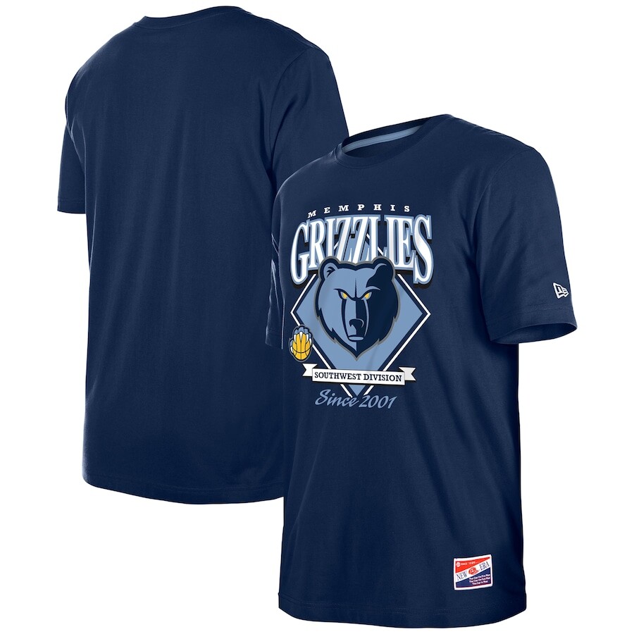 

Футболка с коротким рукавом New Era Memphis Grizzlies, нави