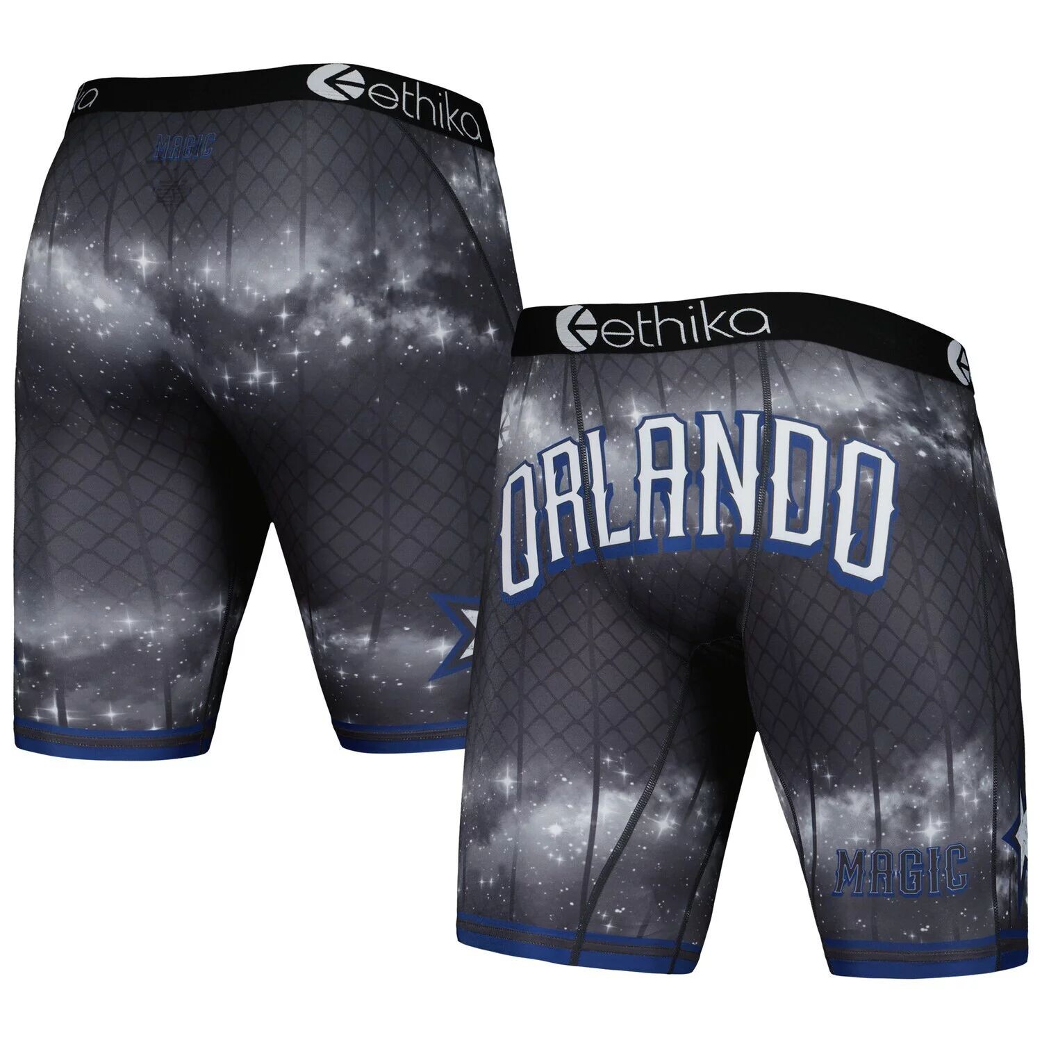 

Мужские трусы-боксеры Ethika Black Orlando Magic City Edition