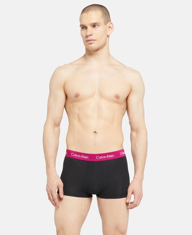 

Шорты-боксеры, комплект из 3 шт. Calvin Klein, лосось