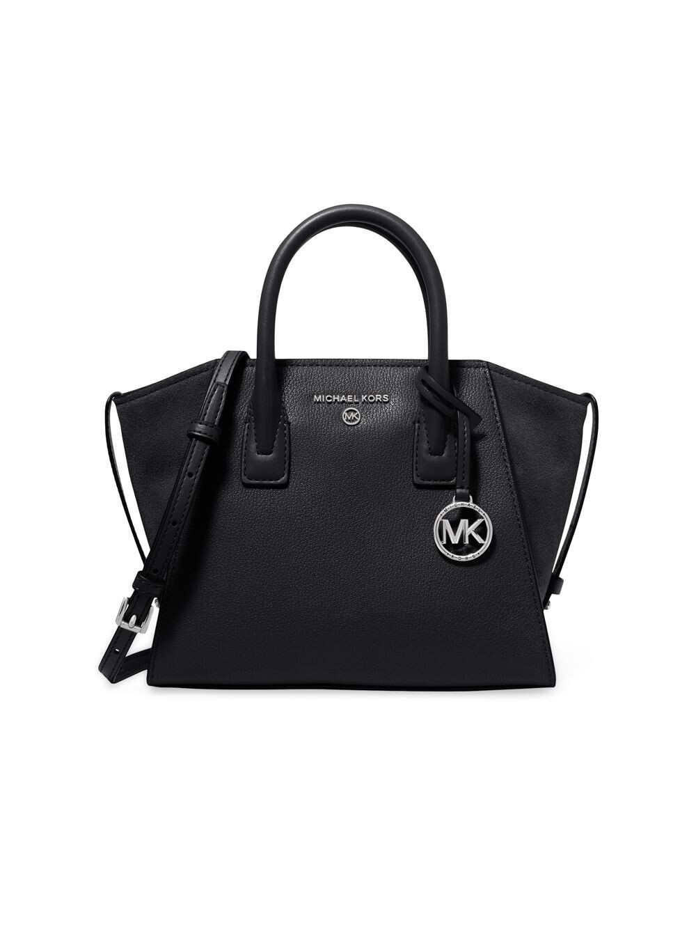 

Маленькая кожаная сумка Аврил MICHAEL Michael Kors, черный