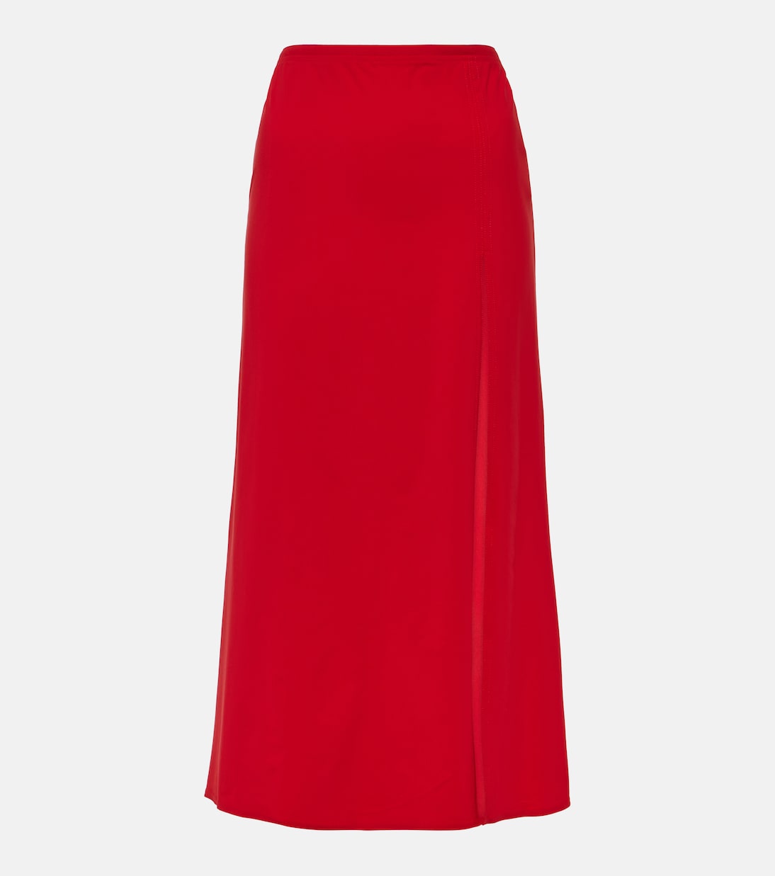 Базовая юбка миди Karla Colletto, красный юбка amisu базовая 50 размер
