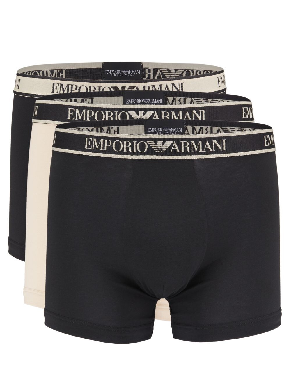 

Комплект из 3 хлопковых трусов-боксеров Emporio Armani