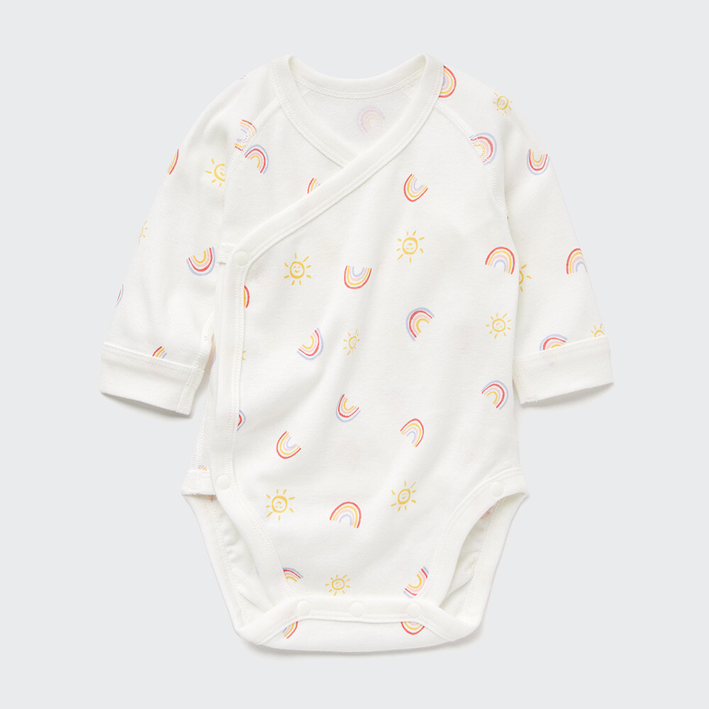 

Комбинезон Uniqlo цельный с длинными рукавами, светло-бежевый
