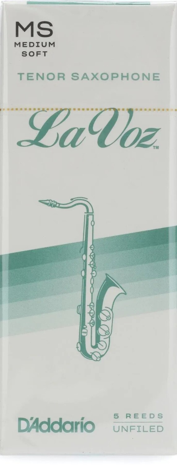 

D'Addario RKC10MS — Трости для тенор-саксофона La Voz — средней мягкости (5 шт.)