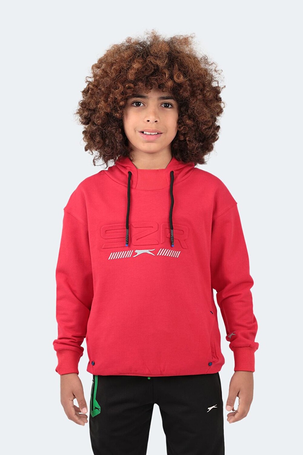 

Детский свитшот унисекс DROR красный SLAZENGER