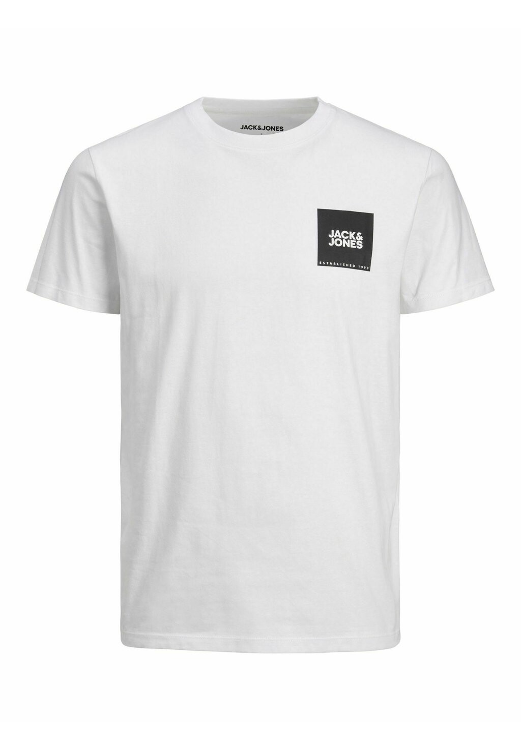 

Базовая футболка LOGO RUNDHALS Jack & Jones, белый