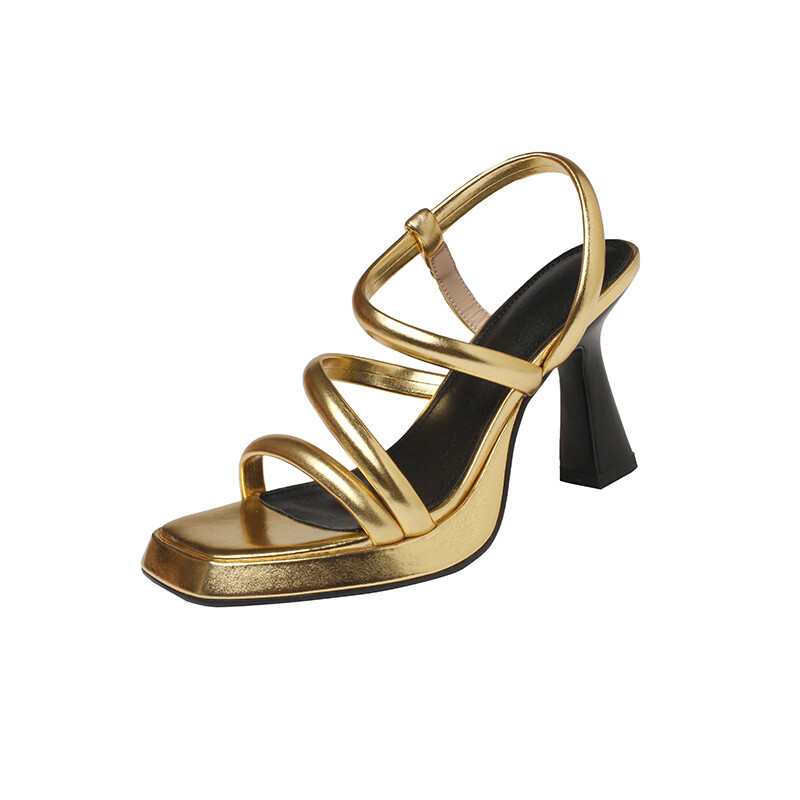 

Сандалии Five-nine Dan seven One-Strap Sandals Women's, золотой