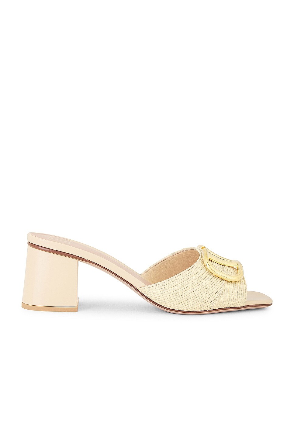 

Слайды женские V Logo Signature Slide Valentino Garavani, цвет Naturale
