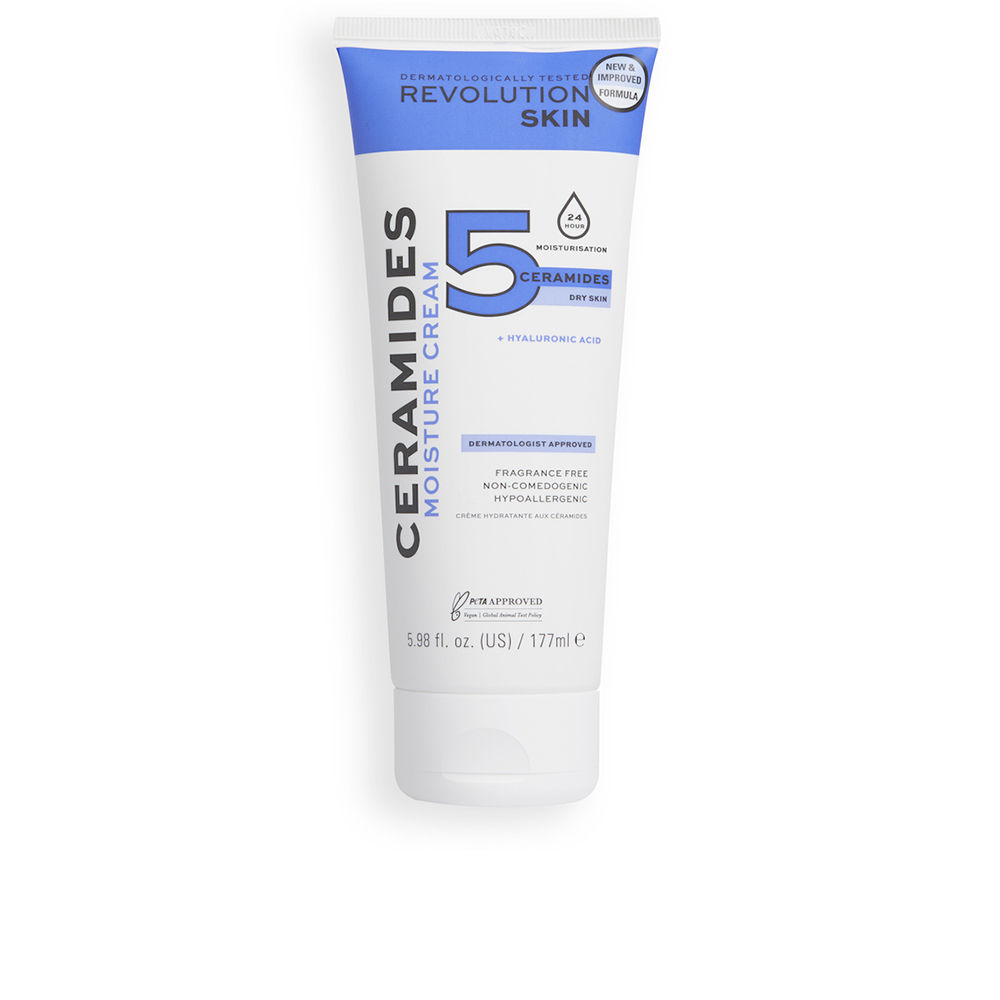 Увлажняющий крем для ухода за лицом Ceramides moisture cream Revolution skincare, 177 мл увлажняющий крем для сияния кожи moisture glow cream