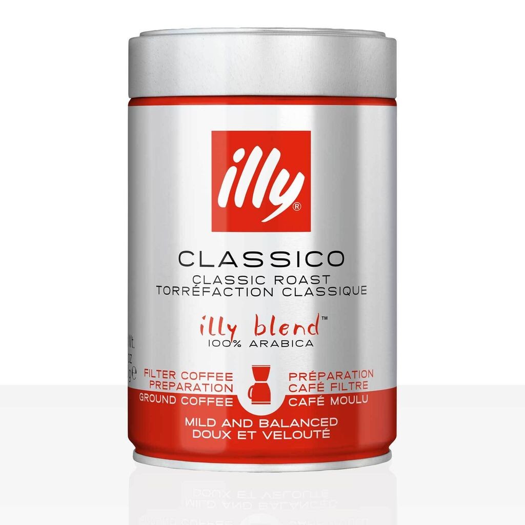 

Кофе Illy фильтр молотый Classico 250г