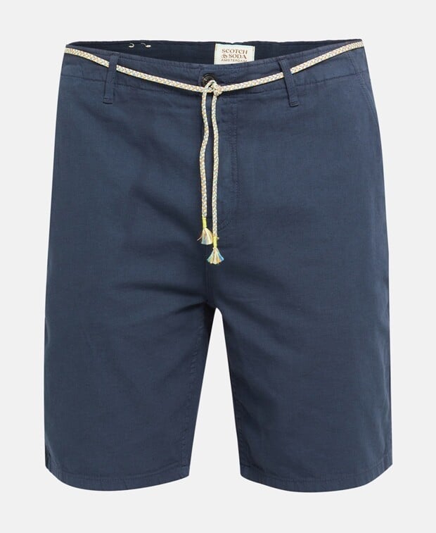 

Шорты-бермуды Scotch & Soda, темно-синий