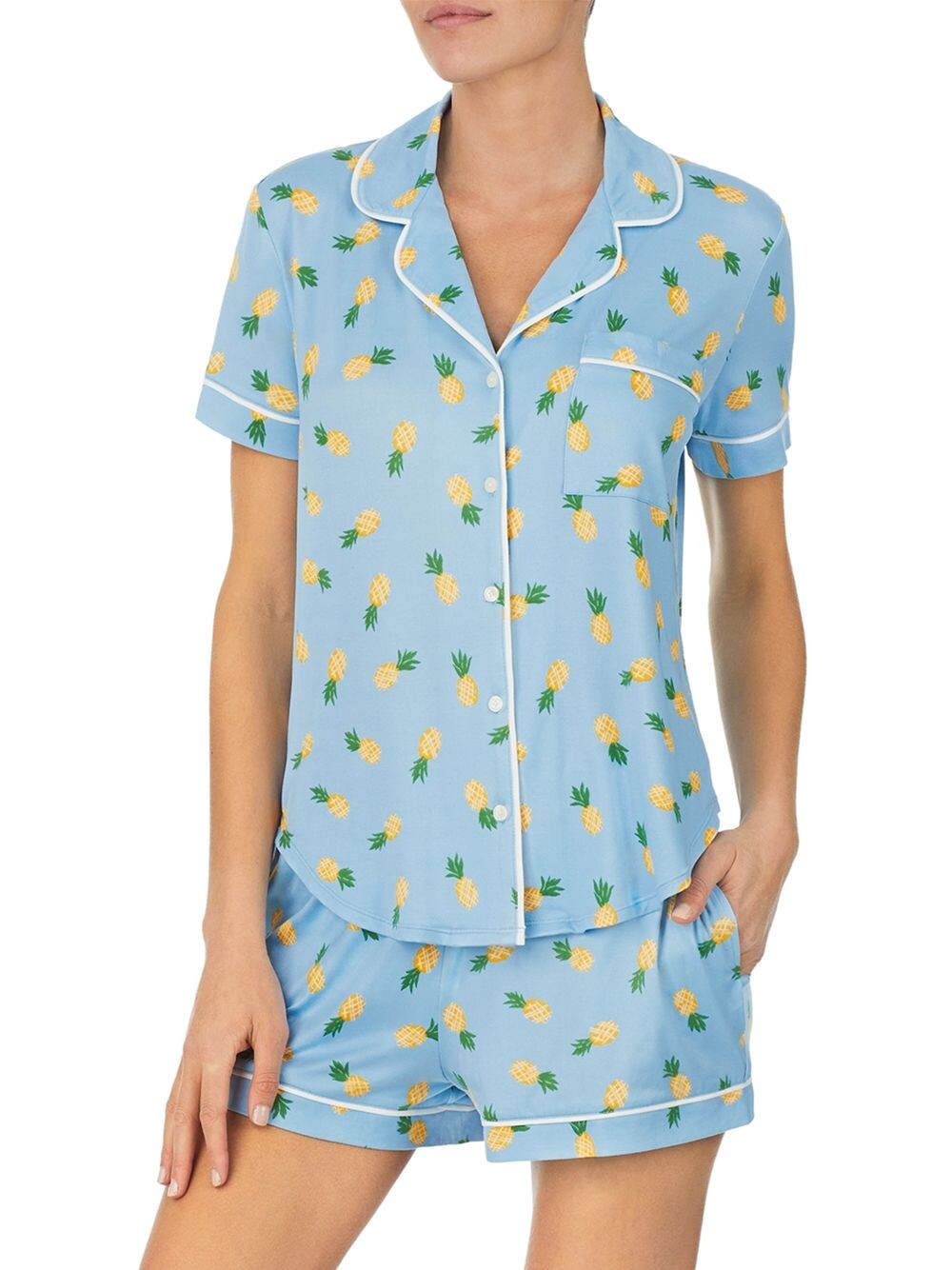 

Короткая пижама с ананасом, 2 предмета kate spade new york
