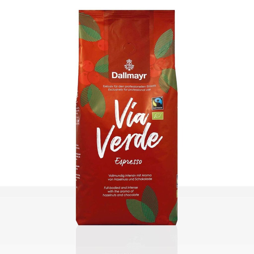 

Dallmayr Via Verde EspressoFairtrade — кофейные зерна 6 x 1 кг
