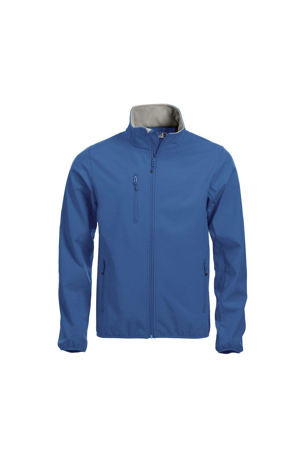Базовая куртка Soft Shell Clique, синий базовая спортивная сумка clique синий