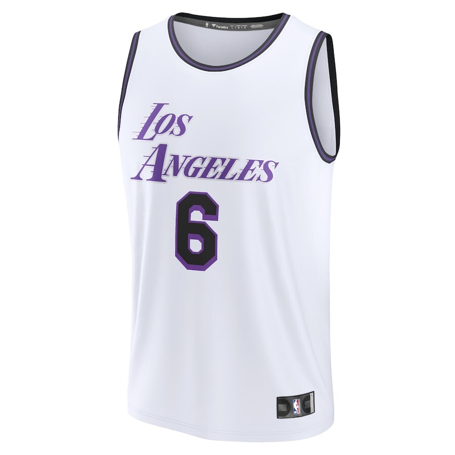 

Джерси Fanatics Branded Los Angeles Lakers, белый