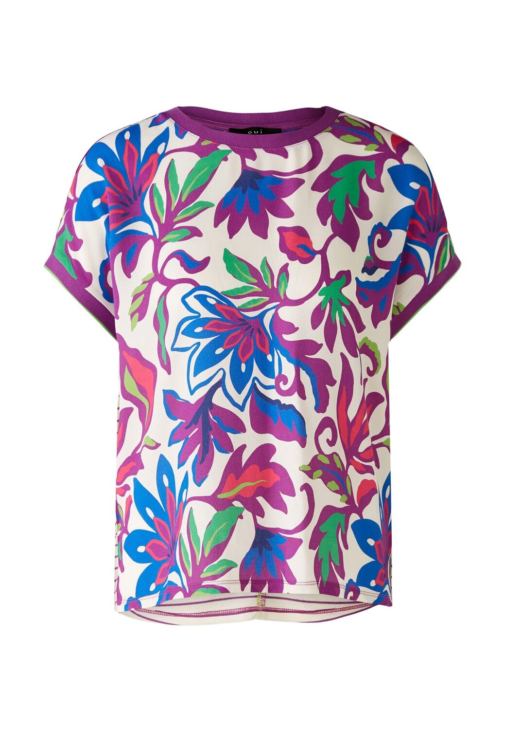 

Блуза Oui nshirt 100% Viskose, цвет violet green