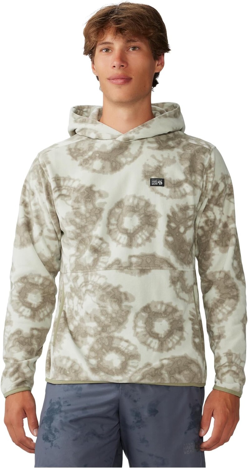 

Худи Mountain Hardwear Novelty Microchill Hoodie, цвет White Sage Large Spore Dye Print