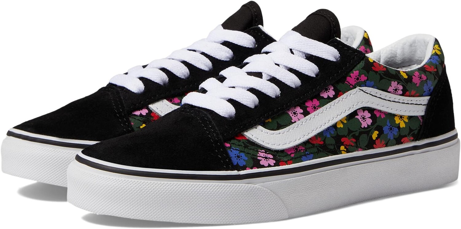 

Кроссовки Old Skool Vans, цвет Floral Black/White