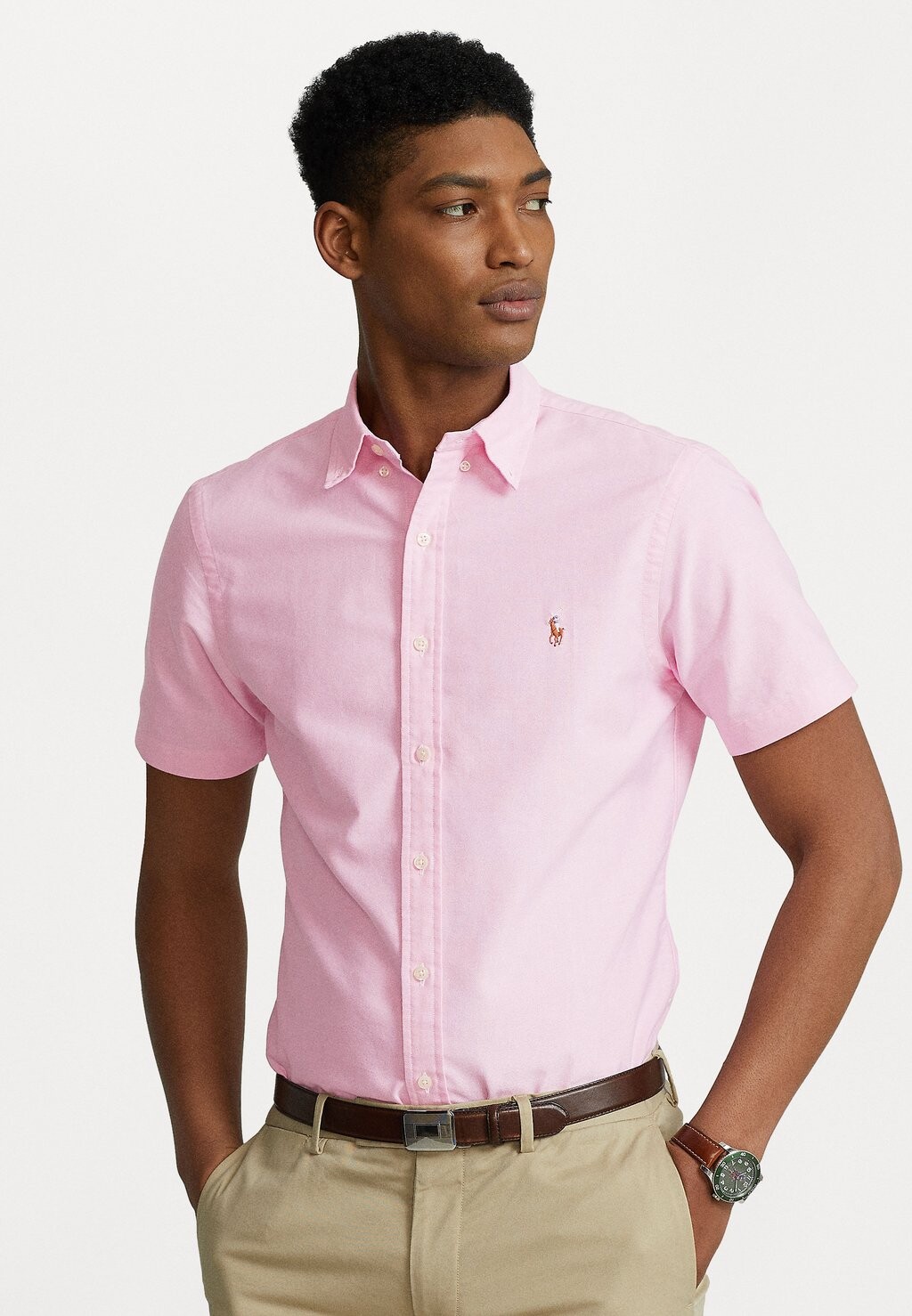 

Рубашка Short Sleeve Sport Shirt Polo Ralph Lauren, цвет new rose