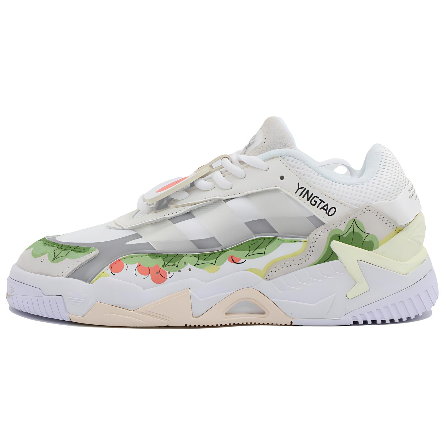 

Кроссовки adidas originals Niteball 2.0 Skateboarding Shoes Unisex Low-top Green White, цвет Off White