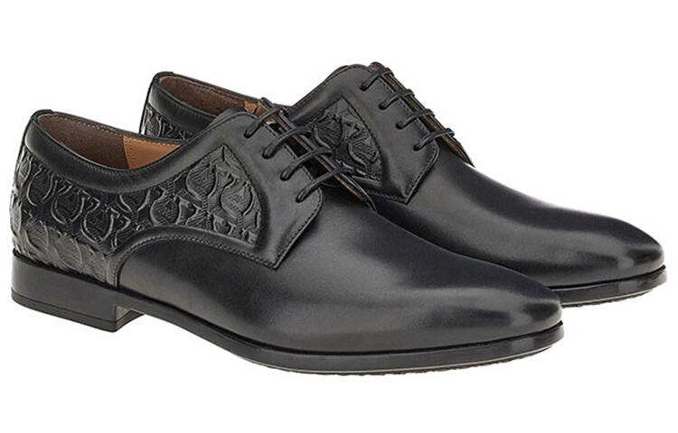 

Gancini Men"s Casual Men Low-top Black Ferragamo