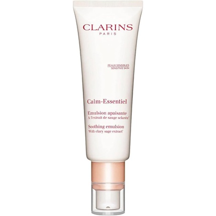 восстанавливающее масло для чувствительной кожи clarins calm essentiel объём 30 мл Calm-Essentiel Успокаивающий эмульсионный крем для лица для чувствительной кожи, Clarins