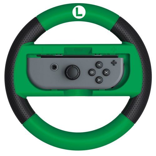 Mario Kart 8 Deluxe Luigi Racing Wheel руль hori mario kart 8 luigi