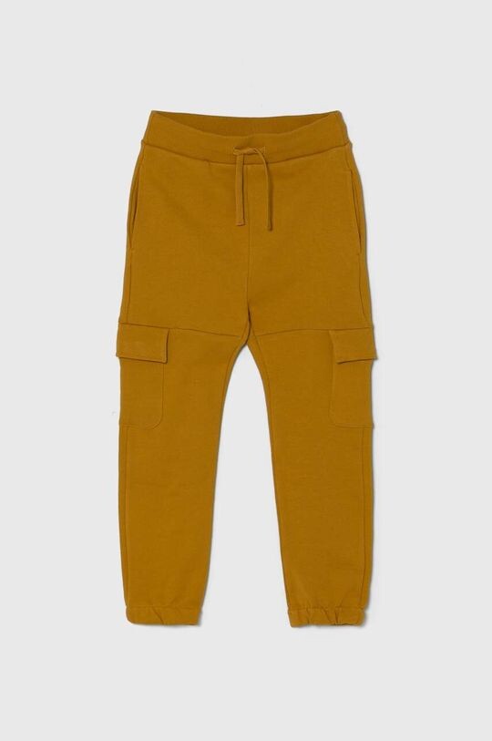 

Спортивные брюки из хлопка для мальчиков United Colors of Benetton, желтый