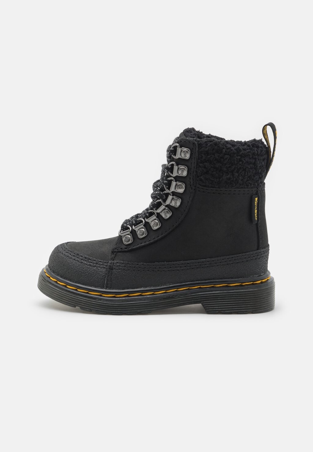 

Ботильоны на шнуровке 1460 Collar Unisex Dr. Martens, черный