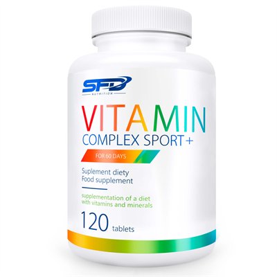 SFD, Nutrition Витаминный комплекс Спорт+ 120 таблеток