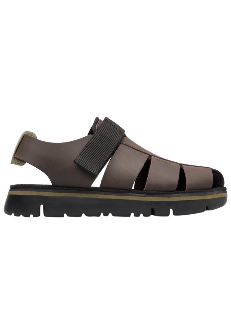 

Сандалии с ремешками ORUGA Camper, цвет dark brown