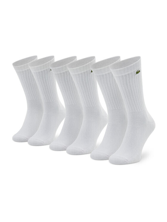 

Длинные носки Lacoste, белый