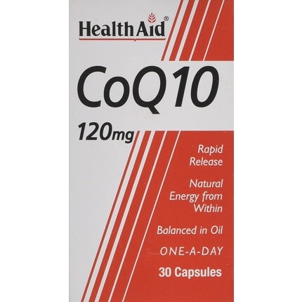 

HealthAid CoQ-10 120 мг 30 капсул