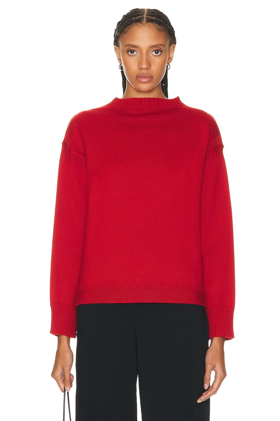 

Свитер Toteme Wool Guernsey Knit, красный