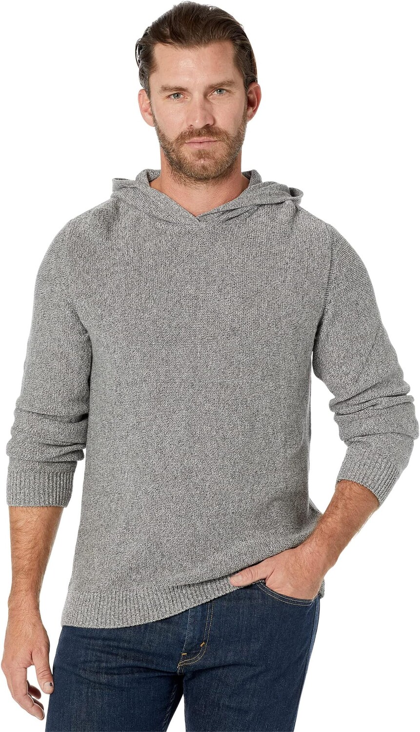 

Свитер с капюшоном North Loop Prana, цвет Pebble Grey