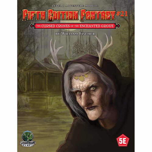

Ролевая игра Goodman Games Fifth Edition Fantasy RPG: #21 The Cursed Crones of the Enchanted Grove (D&D 5E Compatible)