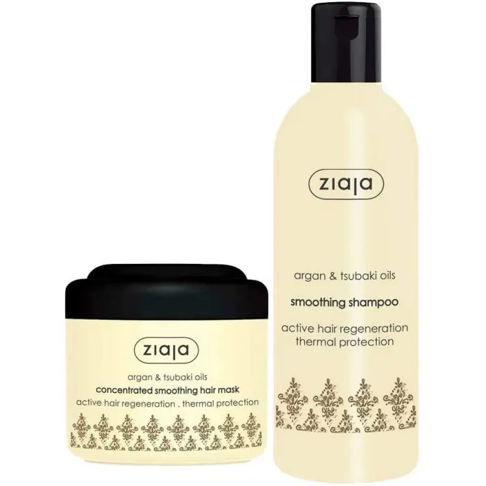 

Набор косметики Set Argan Mascarilla Capilar + Champú Ziaja, 200